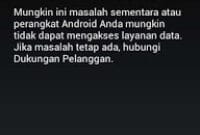 Mengatasi “Tidak Dapat Menjalin Sambungan Yang Dapat Diandalkan Ke Server” pada Android