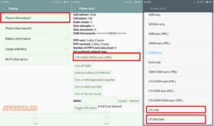 Cara Lock Jaringan 4G LTE Xiaomi Miui 8