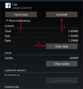 Mengatasi Facebook tidak menanggapi... pada Android