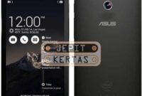 Cara Flash Asus Zenfone 4 T001 Tanpa PC