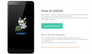 Cara Unlock Bootloader semua Xiaomi