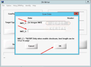 Cara Restore IMEI Yang Hilang Dengan SN Write Tool