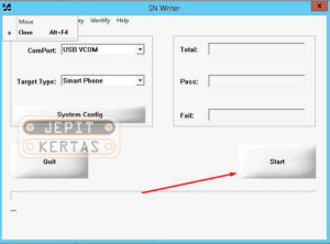 Cara Restore IMEI Yang Hilang Dengan SN Write Tool