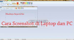 Cara Screenshot di Laptop ataupun PC Sangat Mudah