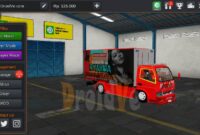MOD Truck BussID Canter Box Lady Rose Bus Simulator Indonesia